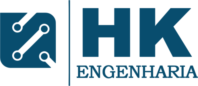 Logo da empresa HK engenharia